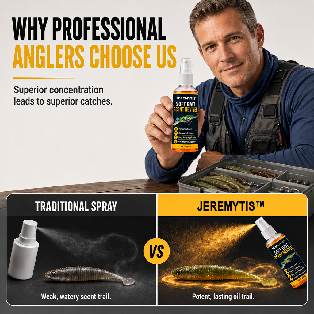 Soft bait scent booster comparison and fishing application