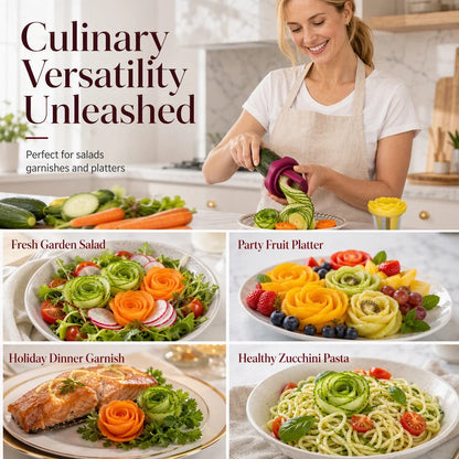 🔥Last Day Buy 1 get 1🔥Vegetable Slicer and 🌹Curler for Carving Petals
