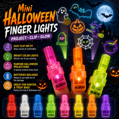 🔥Last Day Buy 1 Get 1🔥👻🦇Halloween Finger Projector Lights🕷️🕸️
