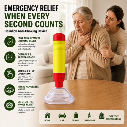 🔥Last Day 49% off🔥Emergency First Aid Device for Choking🚨