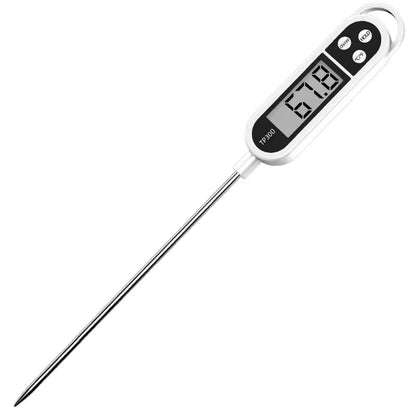 Stainless Steel Probe-Style Household Food Thermometer