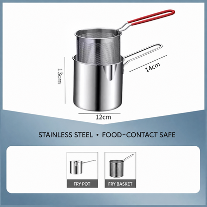 🔥🔥Last Day 49% off🔥Multifunctional 304 Stainless Steel Fryer