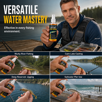 🔥Last Day Buy 1 get 1🔥Flavor Booster Spray for Soft Baits🎣long-lasting