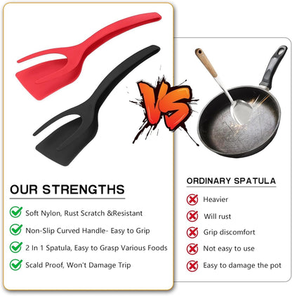 🔥Last Day Buy 1 Get 1🎁2-in-1 Antibacterial and Mildew-Resistant Spatula🍳