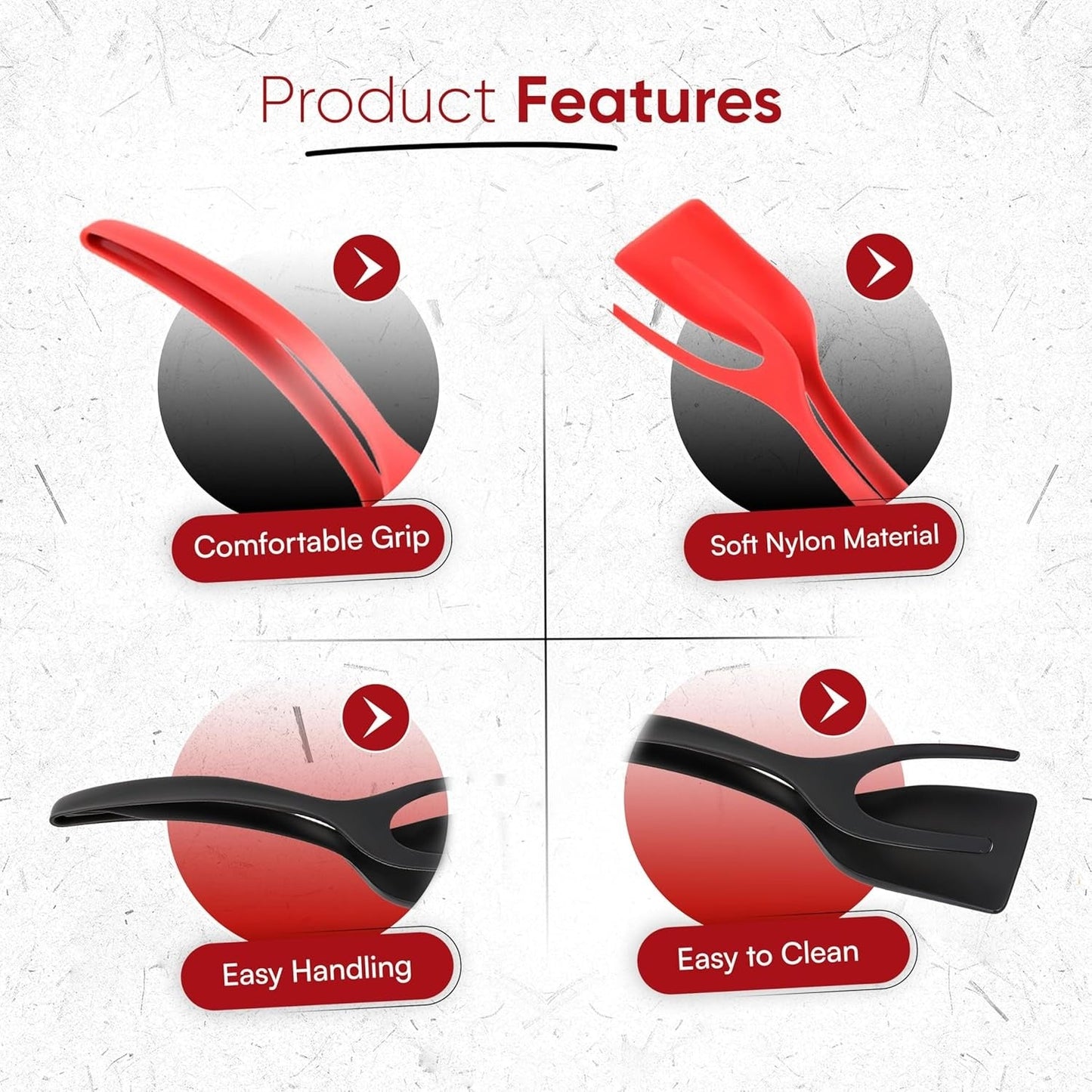 🔥Last Day Buy 1 Get 1🎁2-in-1 Antibacterial and Mildew-Resistant Spatula🍳