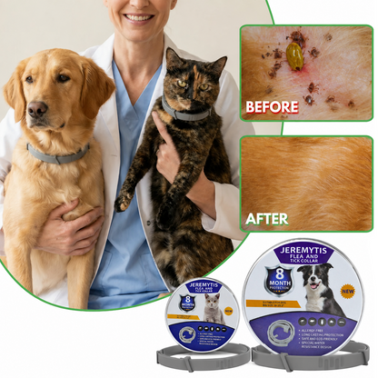 🔥Last Day Buy 1 get 1🔥Pet Collars for Flea and Tick Prevention🐕🐈