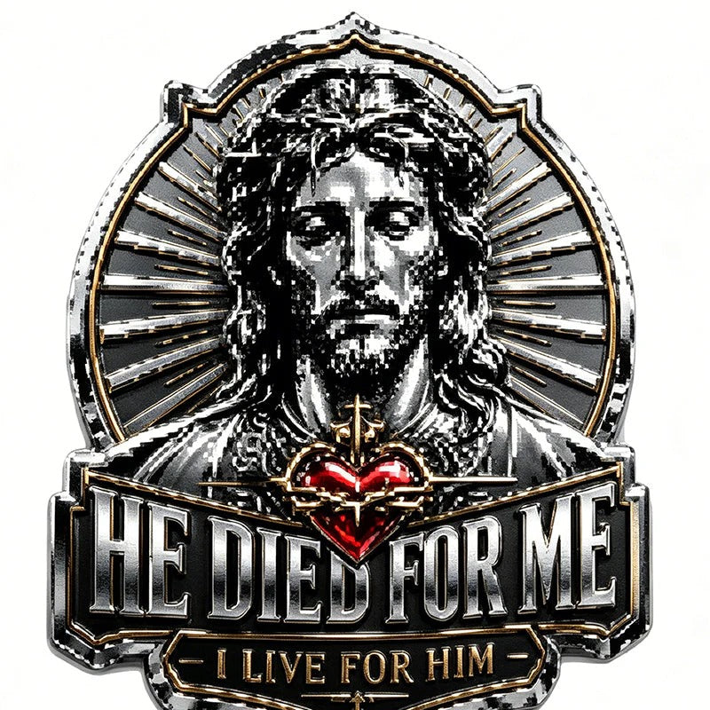 🔥Last Day Buy 1 Get 1 🔥⛪Jesus Commemorative Pin