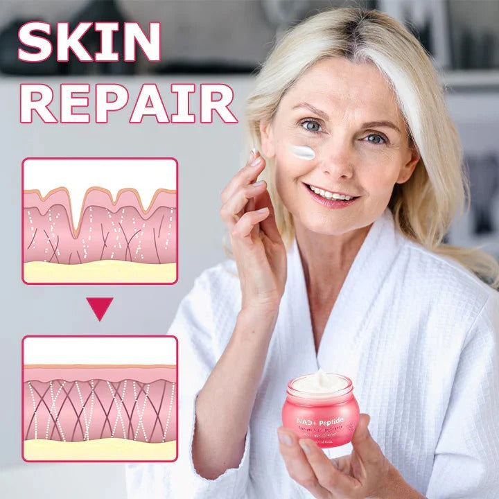 NAD peptide skin repair routine